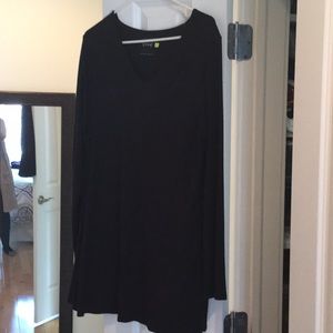 Slimming jersey knit tunic top from Lysse